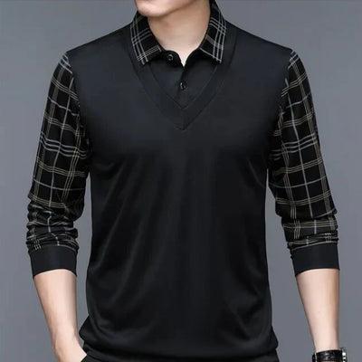 Herren Langarm Polo Tobias