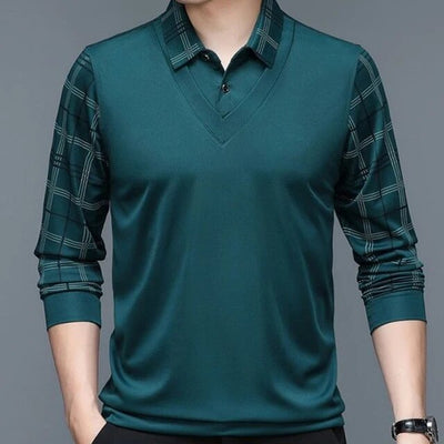 Herren Langarm Polo Tobias