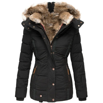 Mara® | Winterjacke mit Kunstfellfutter