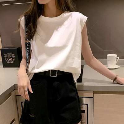 Mika | Elegantes ärmelloses Tanktop für den Arbeitsweg