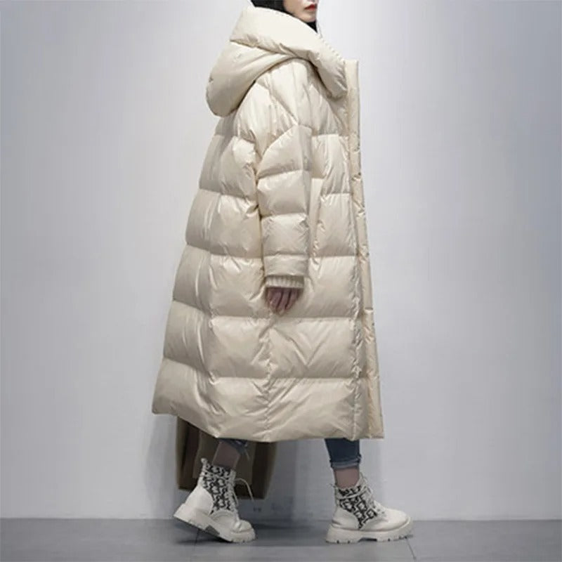 Fiona® | Langer Daunenpuffermantel