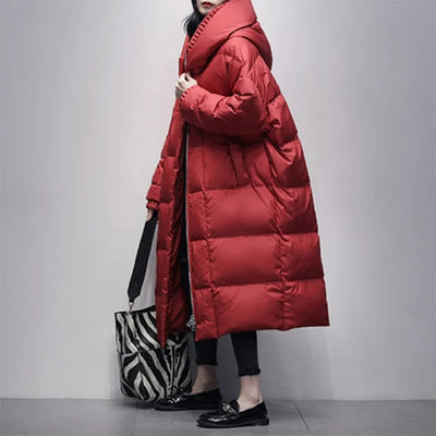 Fiona® | Langer Daunenpuffermantel