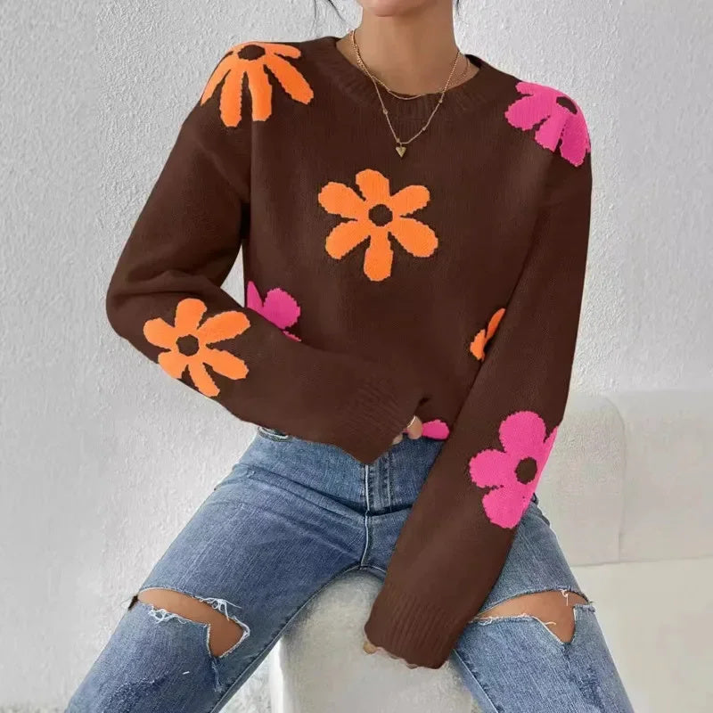 Ashby | Blütenpullover
