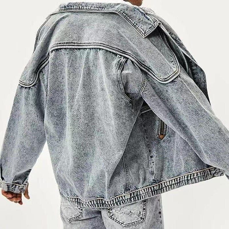 Modische Herren Jeansjacke Leonard