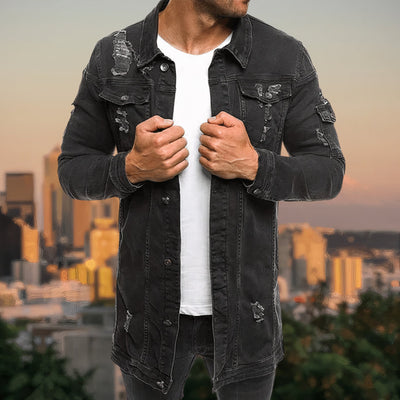 Stylische Jeansjacke für Herren Ignaz