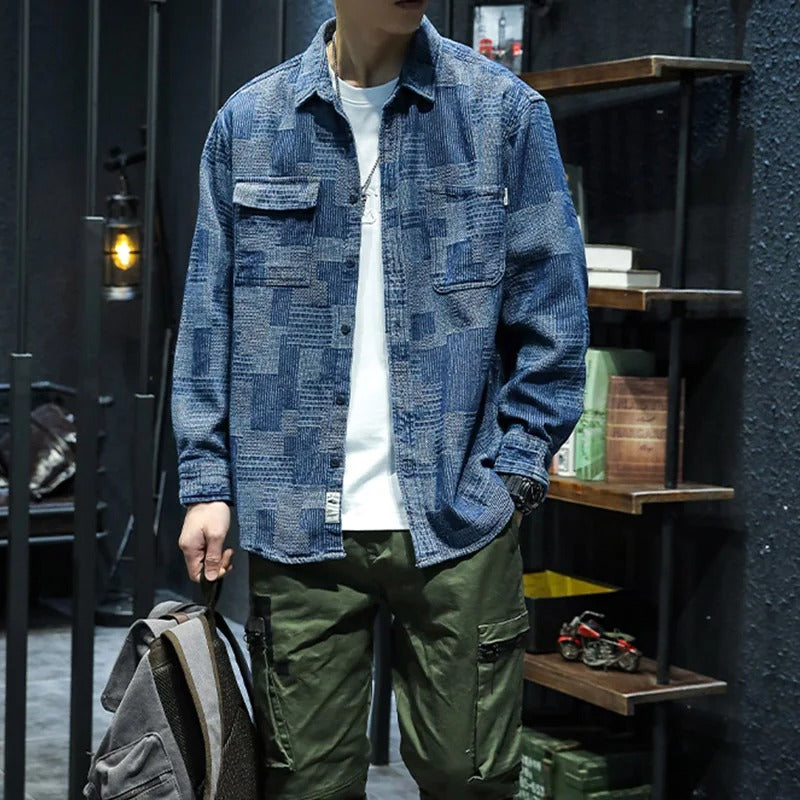 Modische Karierte Herrenjacke Francisco