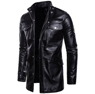 Modische Lederjacke für Männer im trendigen Stil Denzell