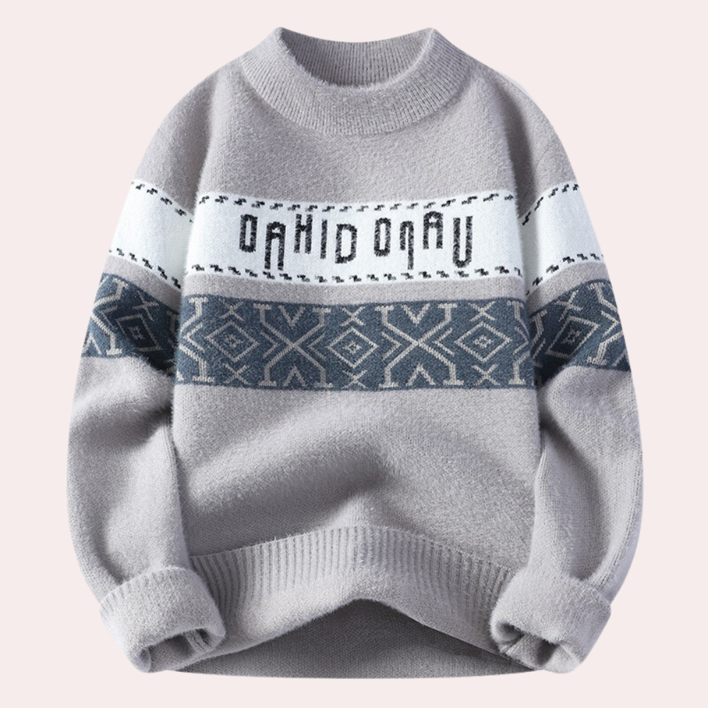 Modischer Strickpullover für Männer Sebastian
