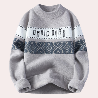 Modischer Strickpullover für Männer Sebastian
