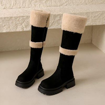 Natascha | Stylische &amp; Bequeme Winter-Stiefel bis zum Knie