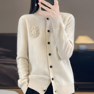 Isa | Luxuriöses Merino-Cashmere-Sweatshirt