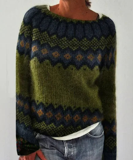 Nerina® | Retro-Herbstpullover