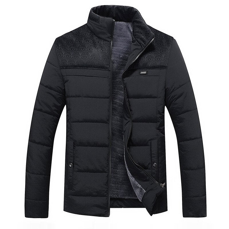 Exklusive Fleece Winterjacke für Herren Volker