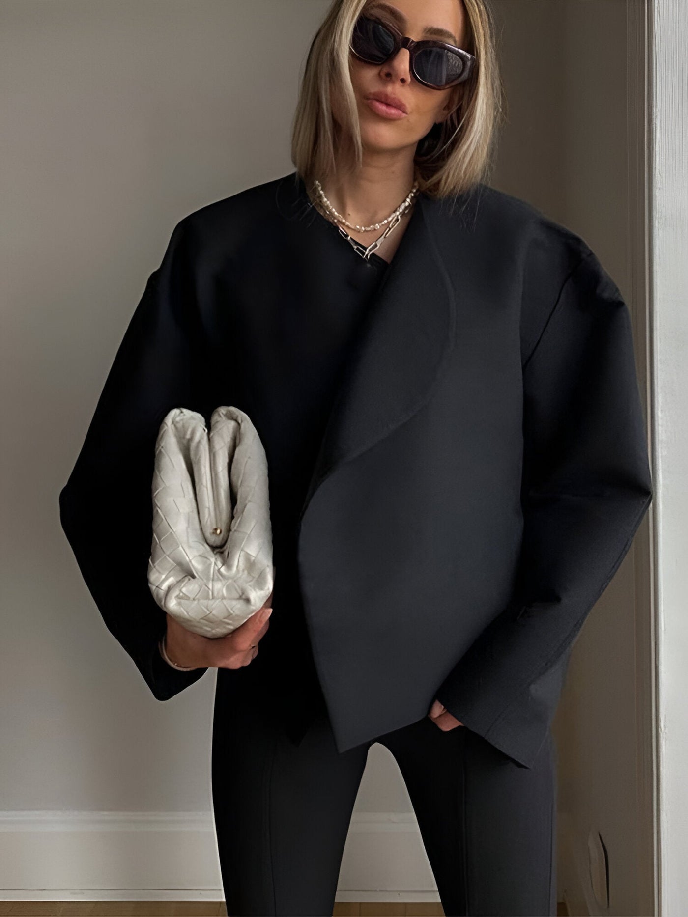 Marie | Lässiger warmer Wollmantel für Frauen