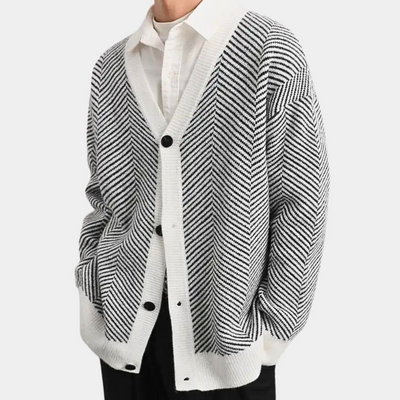 Trendige Strickjacke für Herren