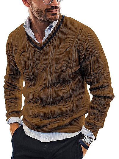 Eleganter Wollpullover für Herren Hardy