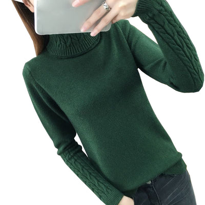 Marlo | Damenpullover mit Rollkragenpullover