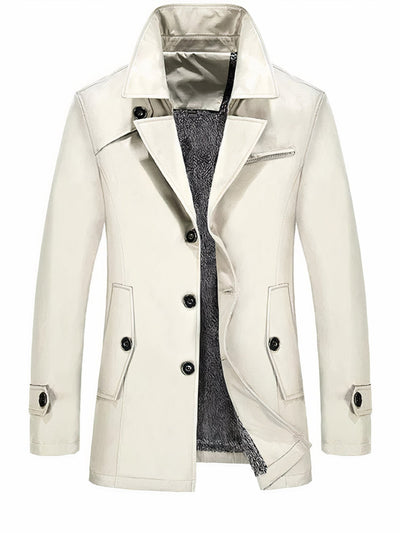 Eleganter Winter Trenchcoat für Herren Oskar