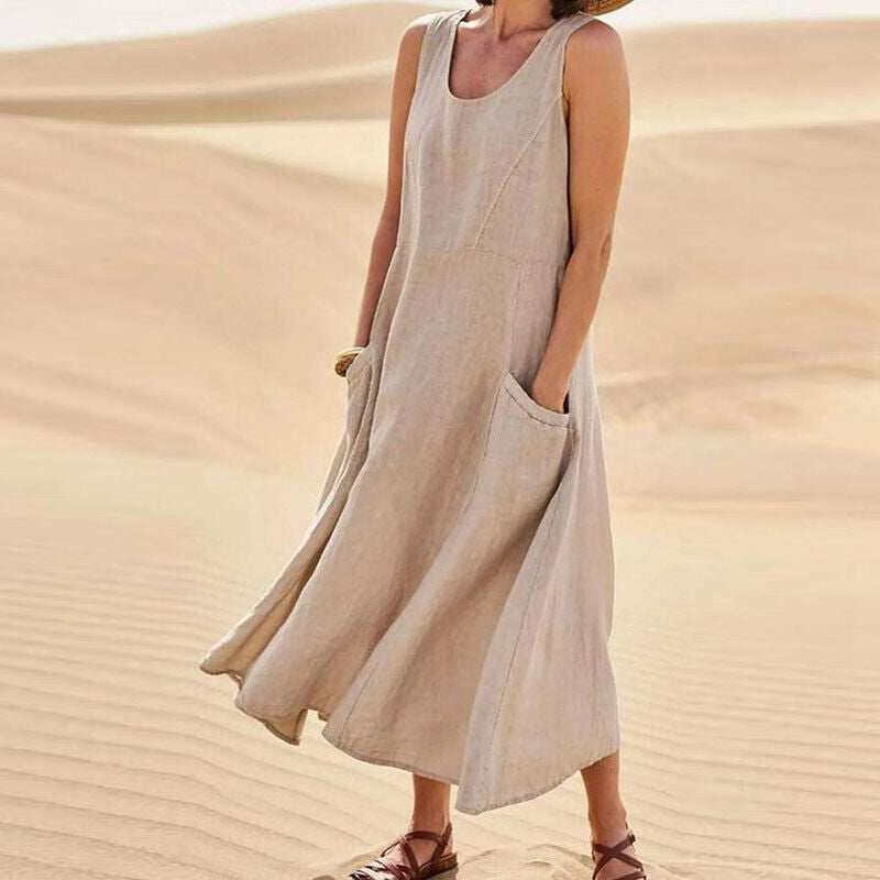 Kleid mit praktischen Taschen Katrin