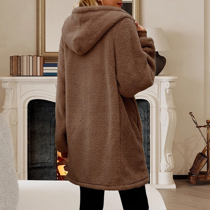Warme Fleecejacke für Damen