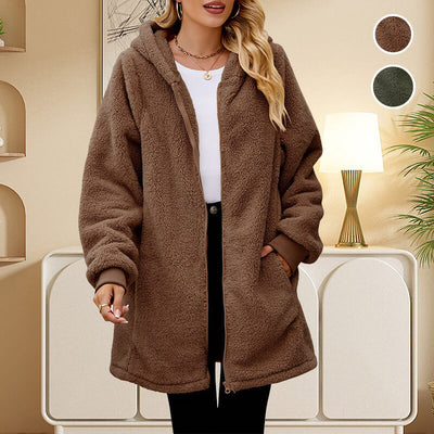 Warme Fleecejacke für Damen