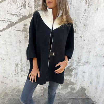 Angela® | Damen Freizeitjacke Mit Stehkragen Und Halbreißverschluss