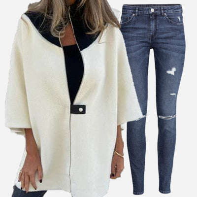 Angela® | Damen Freizeitjacke Mit Stehkragen Und Halbreißverschluss