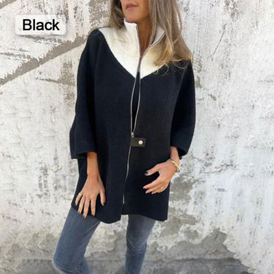 Angela® | Damen Freizeitjacke Mit Stehkragen Und Halbreißverschluss