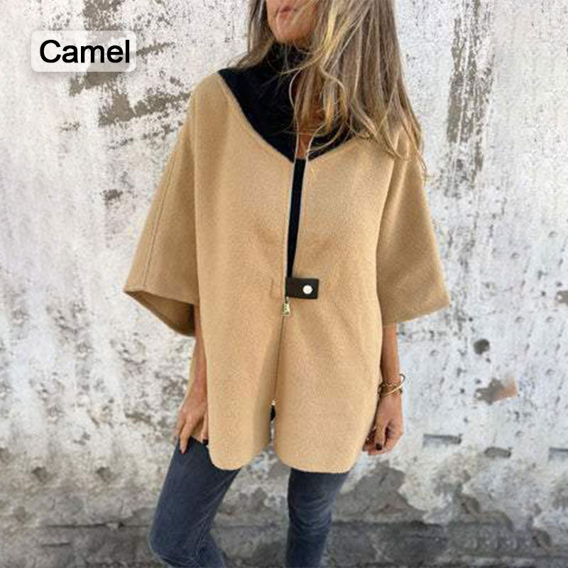 Angela® | Damen Freizeitjacke Mit Stehkragen Und Halbreißverschluss