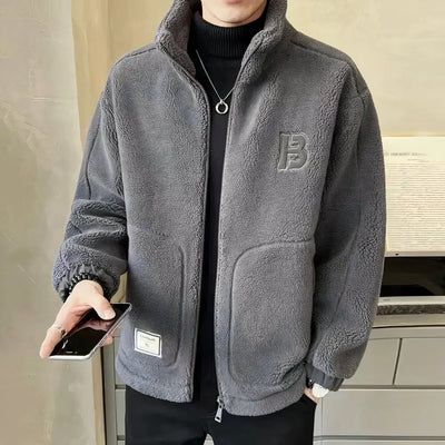 Modische Fleece Winterjacke für Männer Orwin