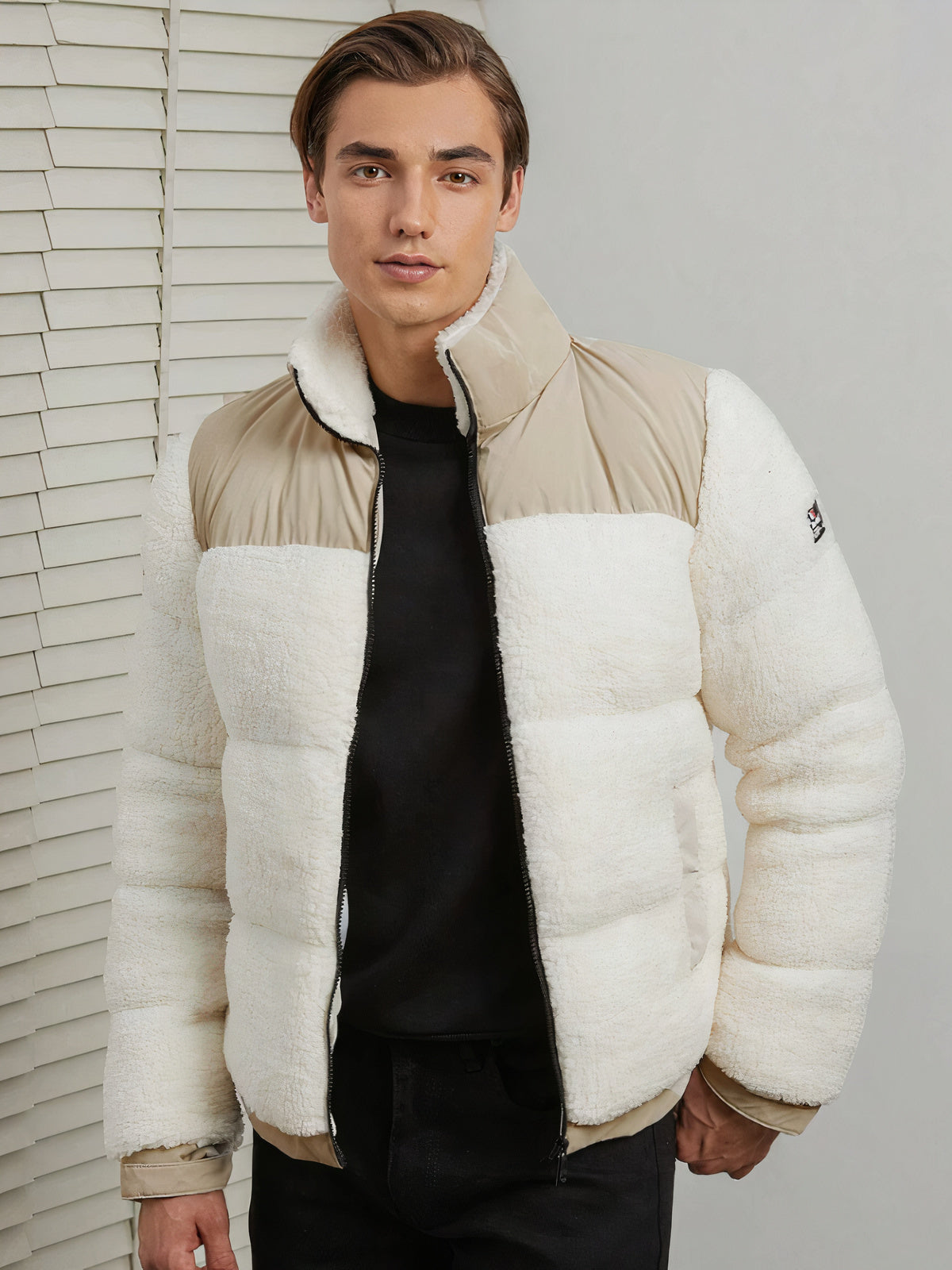 Moderne stylische wattierte Jacke für Herren Arvid