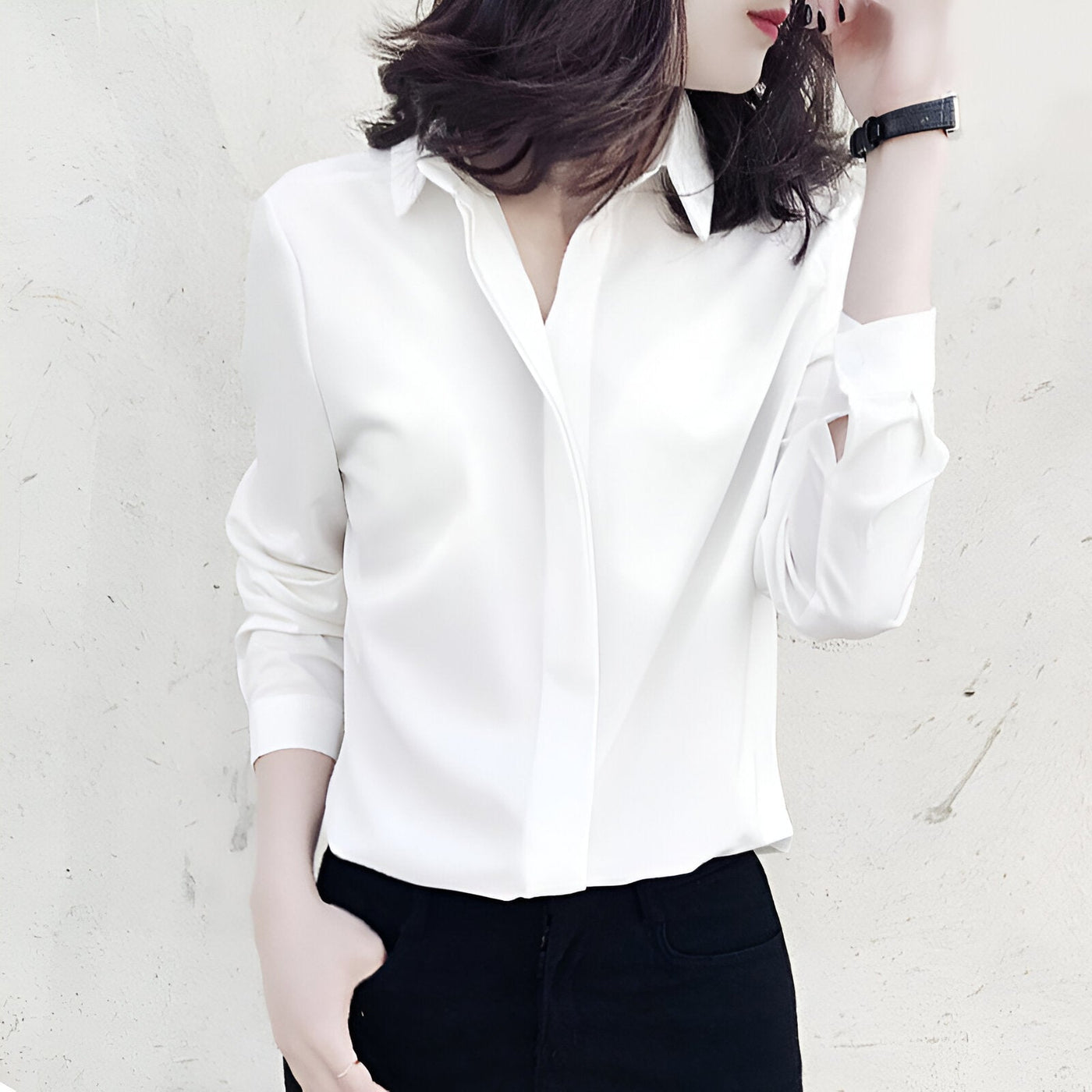 Sable | Elegante Lockere Bluse