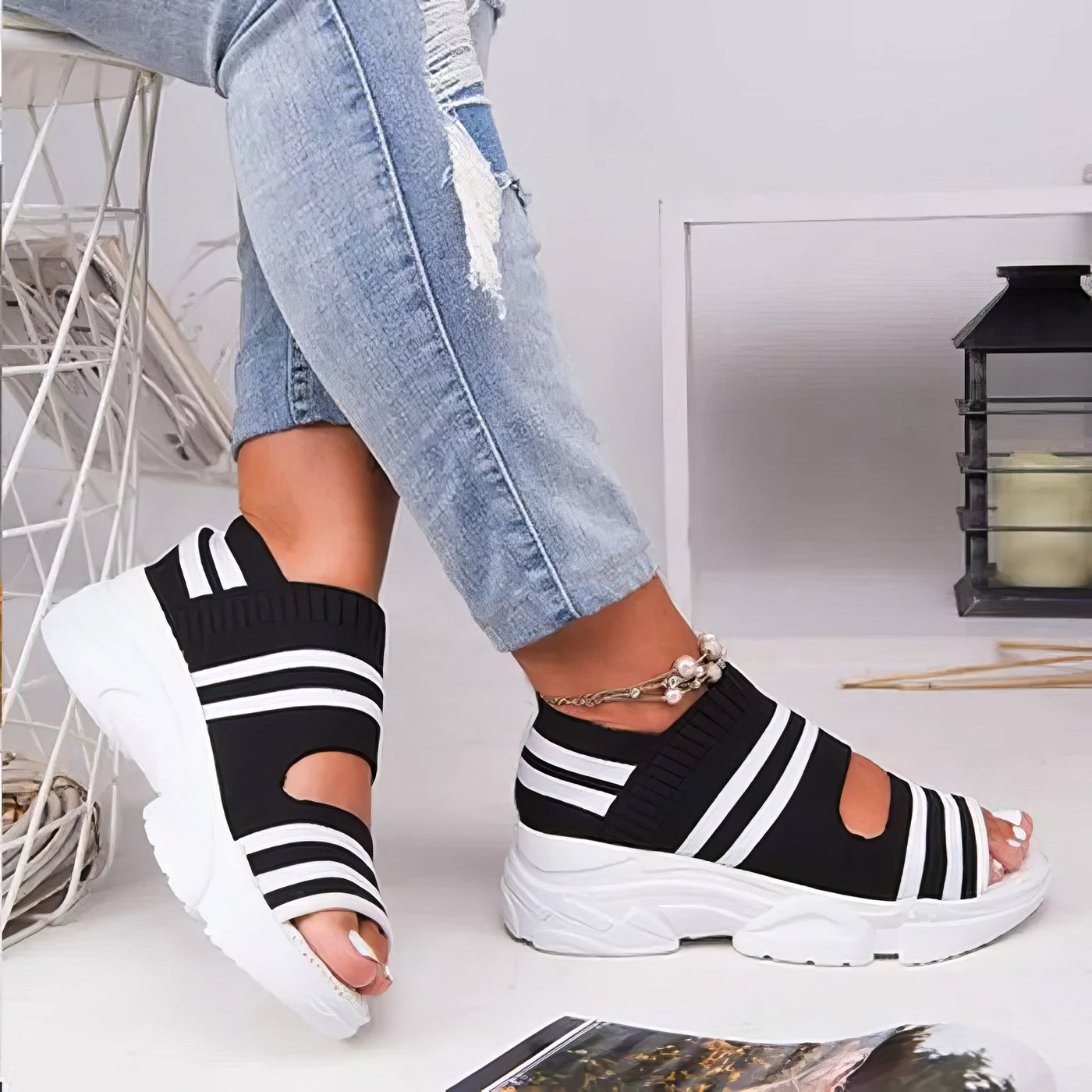 Genia - Elegante und Bequeme Sandalen