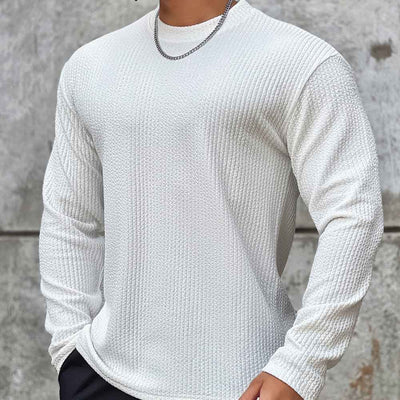 Rundhals Pullover für Herren