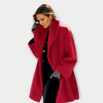 Elara® | Luxuriöse winddichte Wolljacke