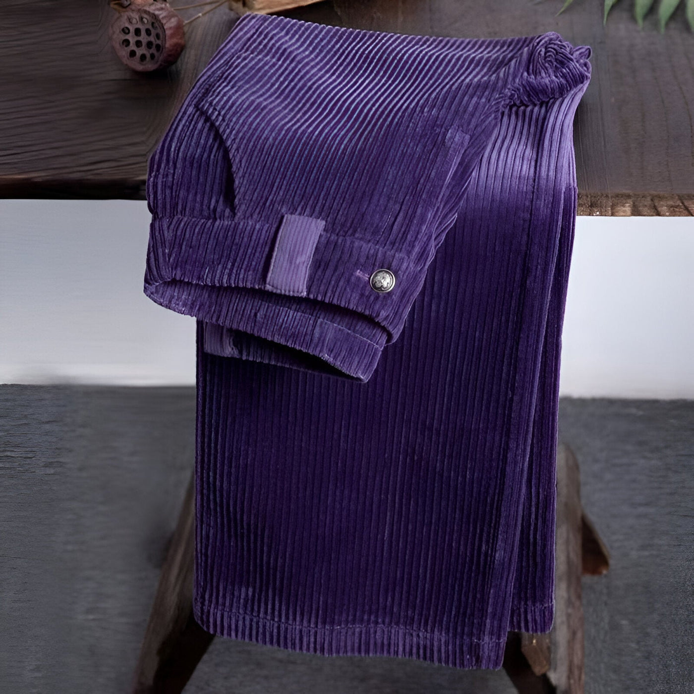 Luisa | Bequeme & Stylische Weite Cordhose