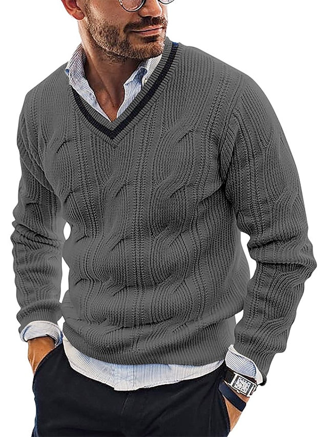 Eleganter Wollpullover für Herren Hardy