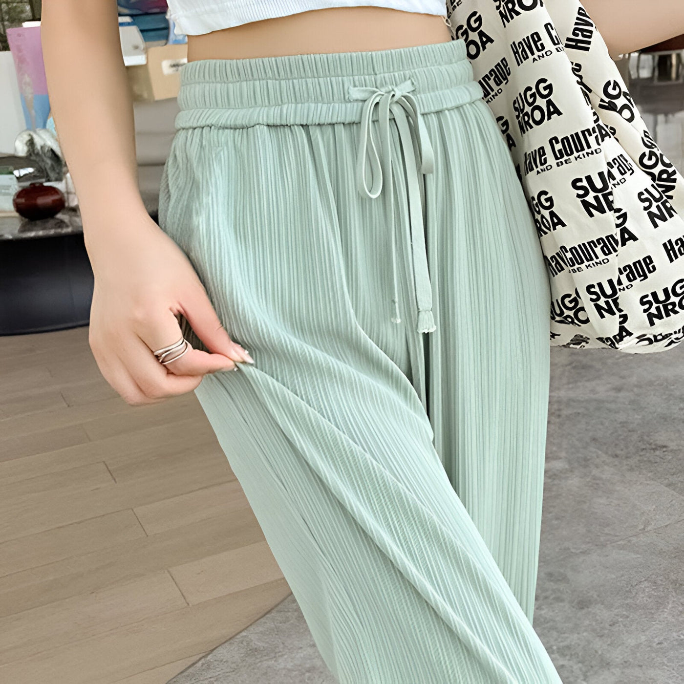 Fenix | Coole und Leichte High-Waist Weite Hosen