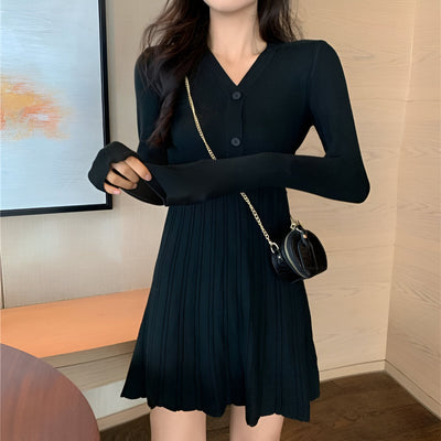 Senta | Auffälliges Colorblock-Mini-Kleid für den perfekten Abend