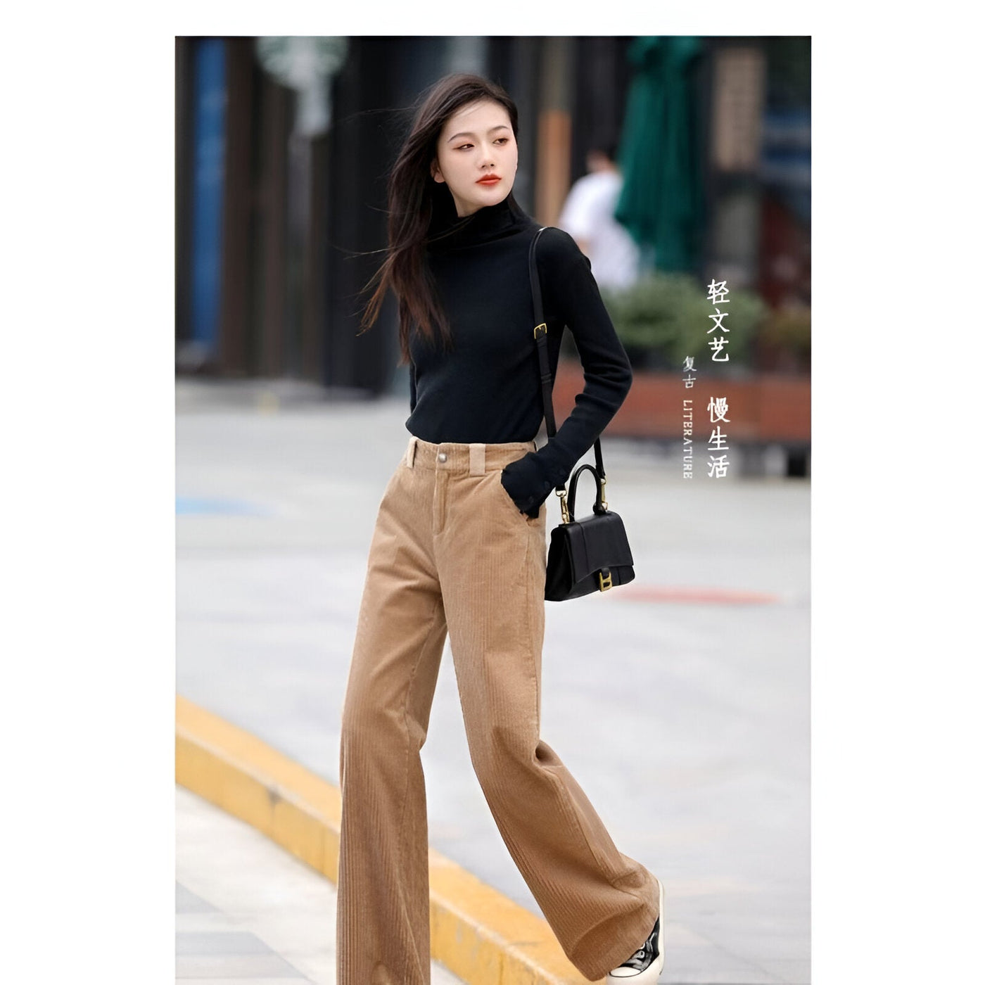Luisa | Bequeme & Stylische Weite Cordhose