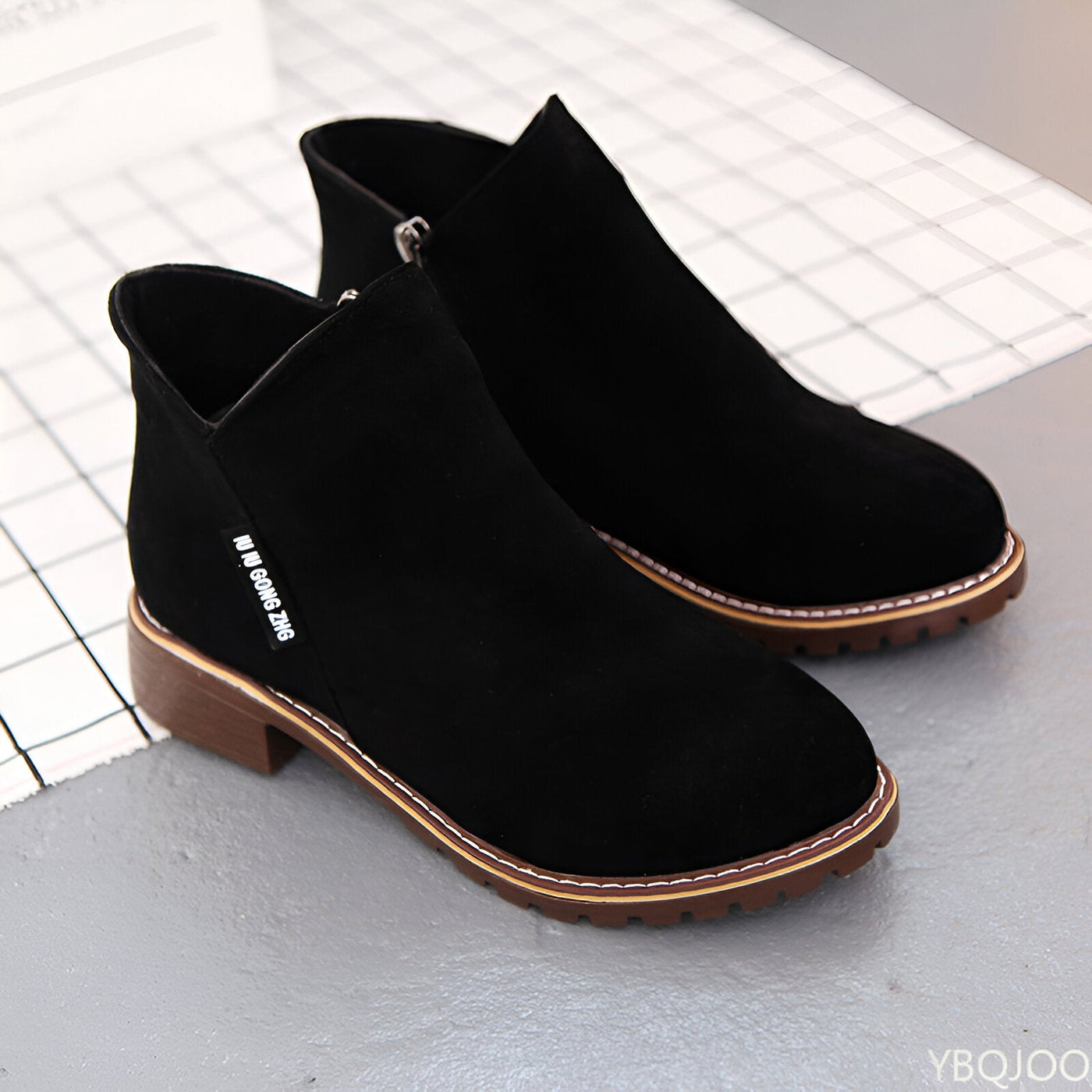 Liselotte | Bequeme und stylische Plateau-Stiefeletten