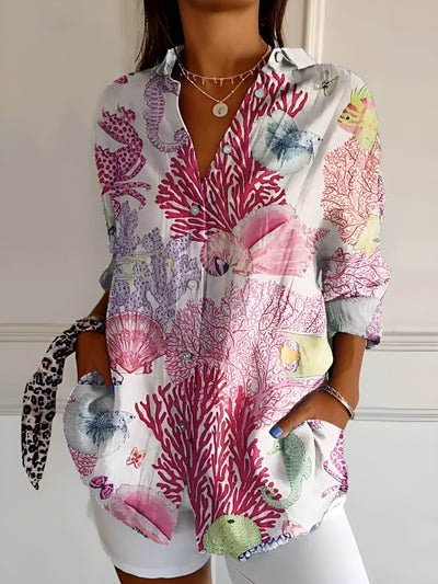 Felina - Stilvolles Button Down Hemd Für Damen