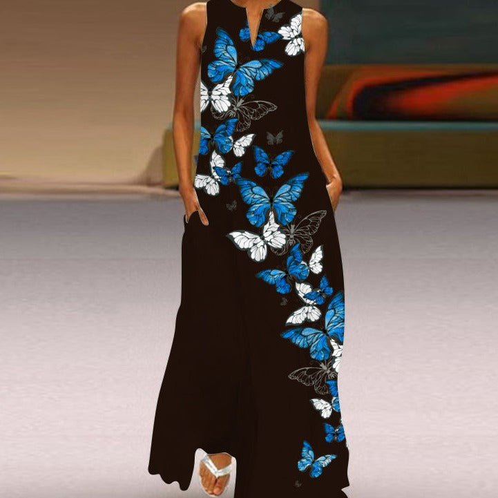 Blumiges Sommer Maxikleid Cerea