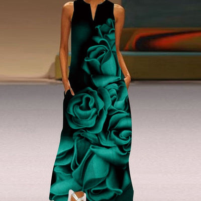 Blumiges Sommer Maxikleid Cerea