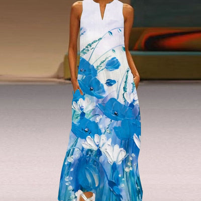 Blumiges Sommer Maxikleid Cerea