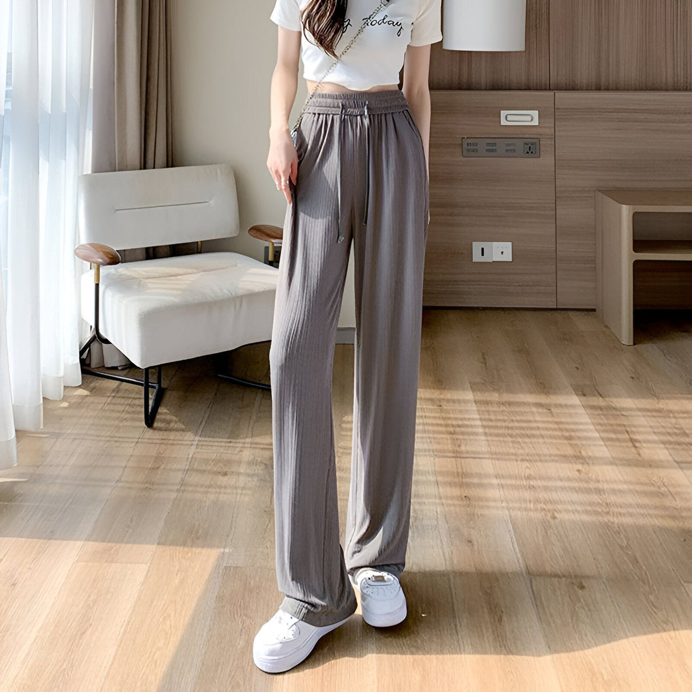 Fenix | Coole und Leichte High-Waist Weite Hosen