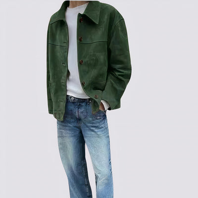 Vintage Wildlederjacke für Herren Harson