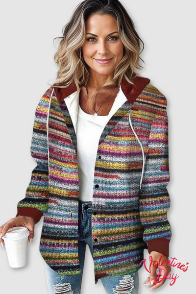 Bertha | Farbenfroher Cardigan