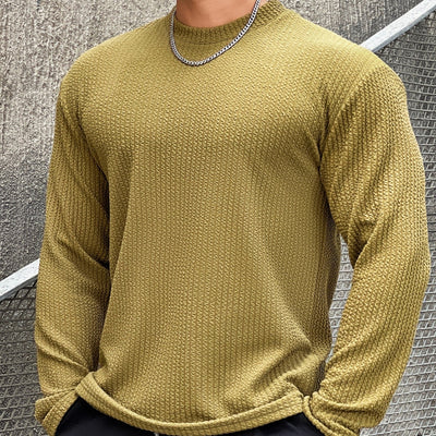 Rundhals Pullover für Herren