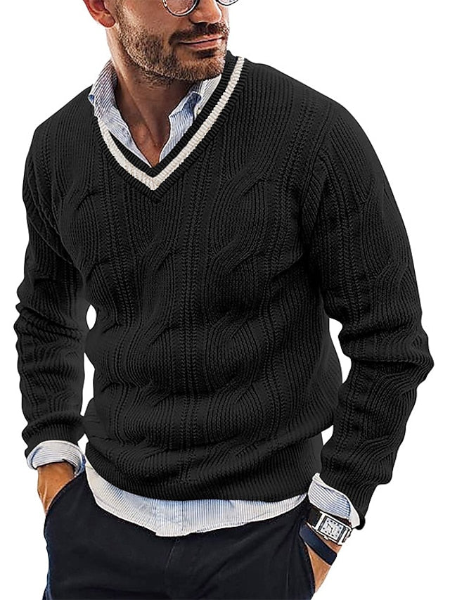 Eleganter Wollpullover für Herren Hardy